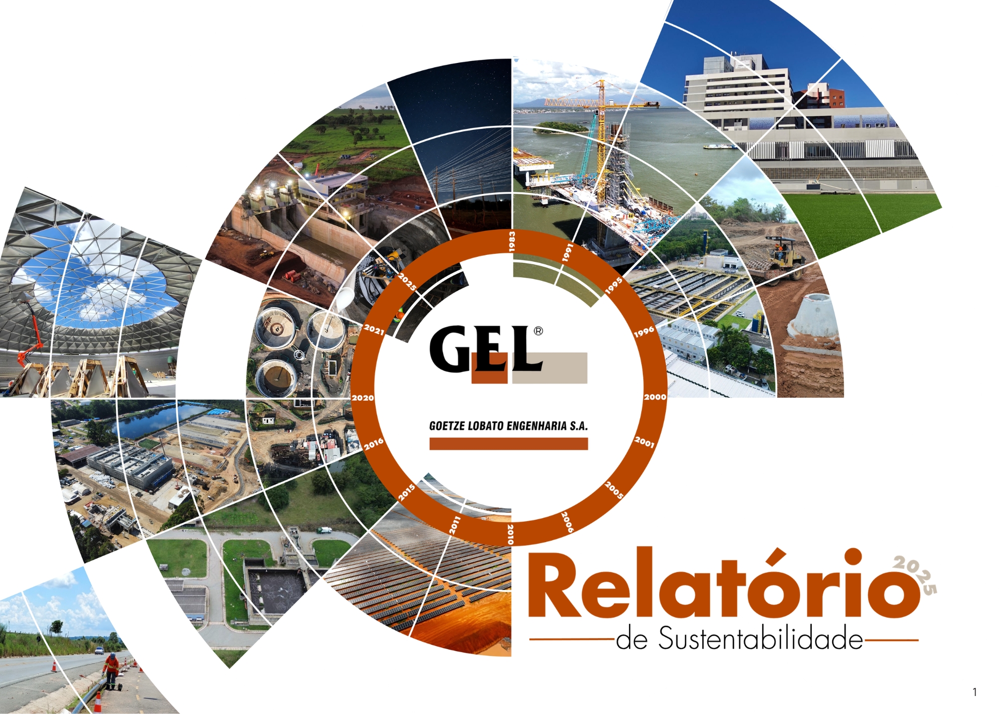 Capa do Relatório de Sustentabilidade 2025